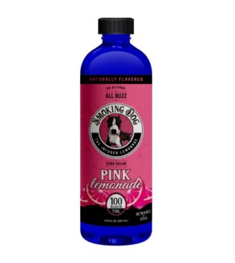 smoking dog thc lemonade pink 100mg