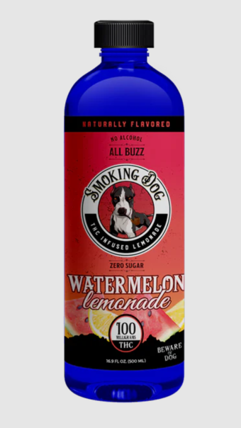 smoking dog thc lemonade pink 100mg (copy)