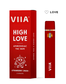 viia high love thcv+thc+cbd gummies strawberry crush 500mg (copy)