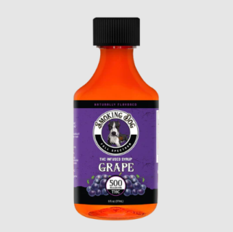 smoking dog thc syrup guava 1000mg