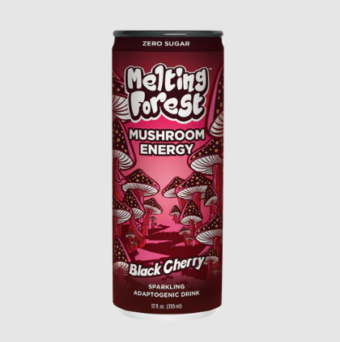 melting forest energy drink black cherry single can