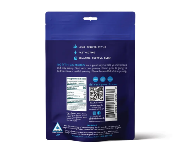north canna co. thc gummies mango 100mg (copy)
