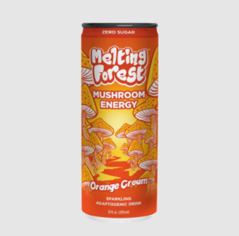 melting forest energy drink black cherry single can