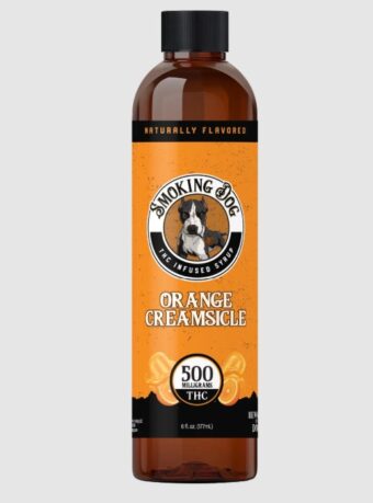smoking dog thc syrup orange creamsicle 500mg