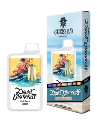 reefer’s bay thca liquid diamonds disposable vape blue dream 5ml (copy)