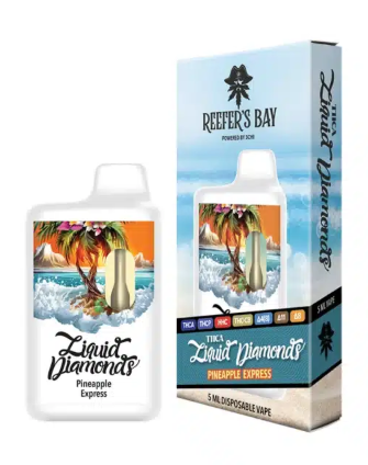 reefer’s bay thca liquid diamonds disposable vape maui wowie 5ml (copy)