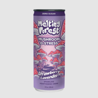 melting forest energy drink black cherry single can