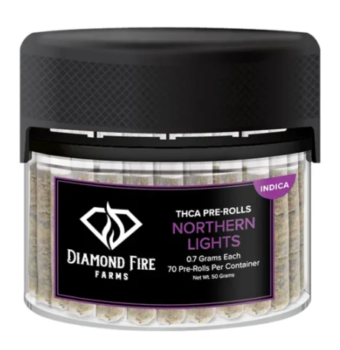 diamond fire farms mini pre rolls northern lights 20 ct (copy)