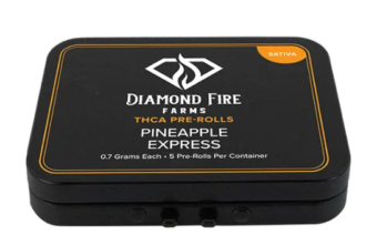 diamond fire farms mini pre rolls blue dream 5 count (copy)