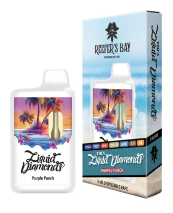 reefer’s bay thca liquid diamonds disposable vape pineapple express 5ml (copy)