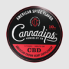 cannadips cbd infused pouches fresh wintergreen 150mg (copy)