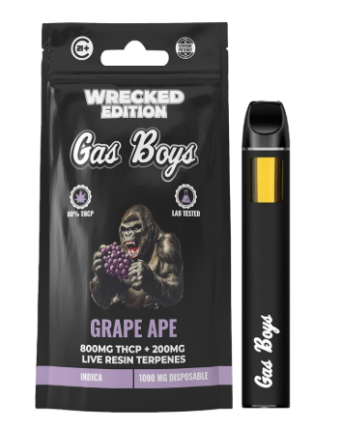 gas boys wrecked thcp dispo champagne mimosa 1g (copy)