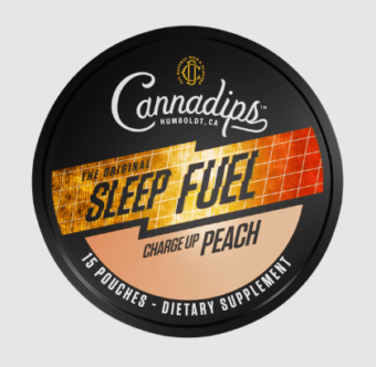 cannadips go fuel cbg+caffeine+guarana pouches mango 150mg (copy)