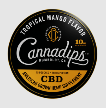 cannadips cbd infused pouches american spice 150mg (copy)