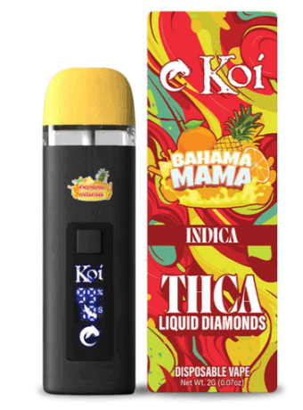 koi thca liquid diamond vape baja blast 2g