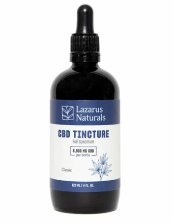 lazarus naturals organic cbd tincture 6000mg