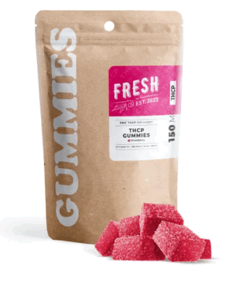 fresh thcp gummies strawberry 5mg