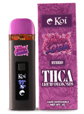 koi thca liquid diamond vape baja blast 2g
