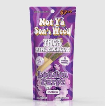 not ya son's weed jet fuel thca mini pre roll 2 pack (copy)