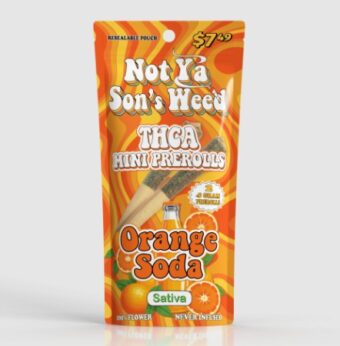 not ya son's weed london purpz thca mini pre roll 2 pack (copy)
