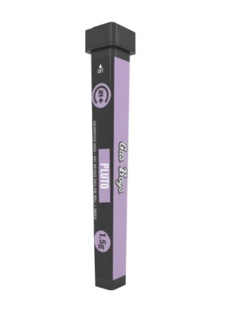gas boys dante's inferno thca pre roll 1.5g replace with pluto when in stock