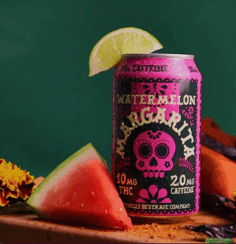 ofrenda thc+caffeine cocktail spicy mango margarita 10mg (copy)