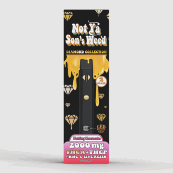 not ya son's weed wedding cheesecake thca+thcp+hhc vape 2g