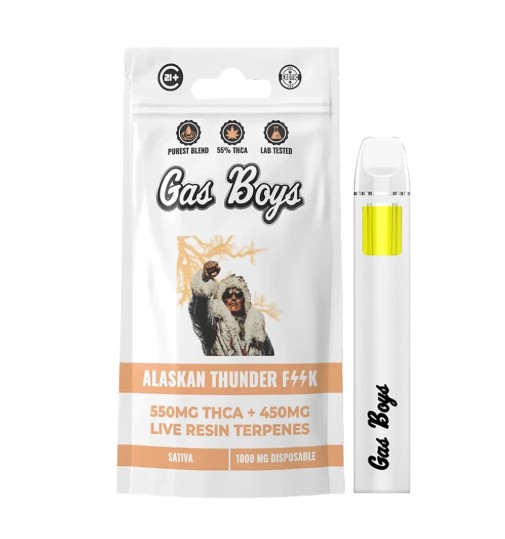 gas boys alaskan thunder f⚡︎⚡︎k thca dispo 1g