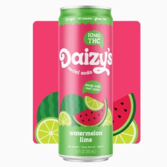 daizy's tropical punch social soda thc 10mg (copy)