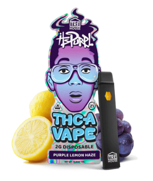 trĒ house itspurpl granddaddy purple thca vape 2g (copy)