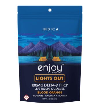 enjoy hemp blood orange lights out thcp 1000mg