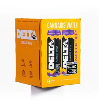 delta passion fruit cannabis water 20mg single (copy)