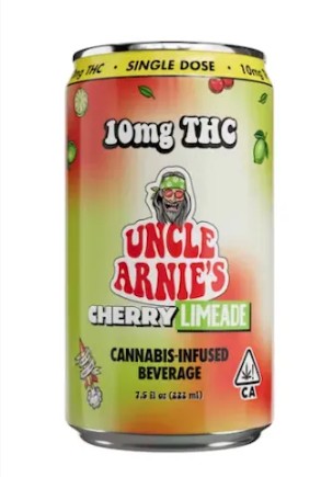 uncle arnie's cherry limeade thc 10mg single