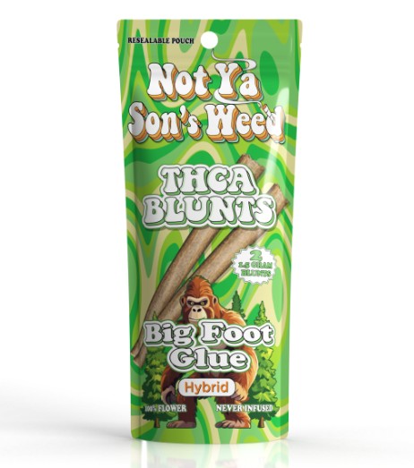 not ya son's weed moroccan peaches thca blunts 1.5g 2 pack (copy)