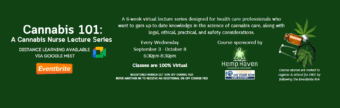 Cannabis 101: A Cannabis Nurse Lecture Series