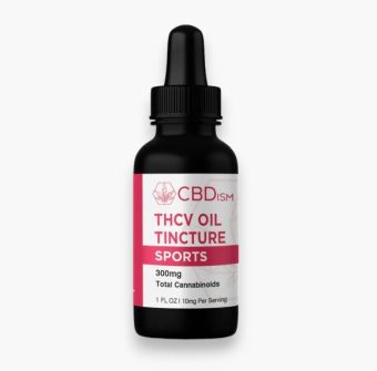 cbdism sports tincture thcv 300mg