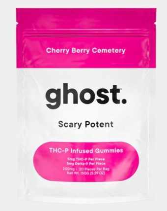 ghost scary strawberry thcp+thc gummies 200mg (copy)