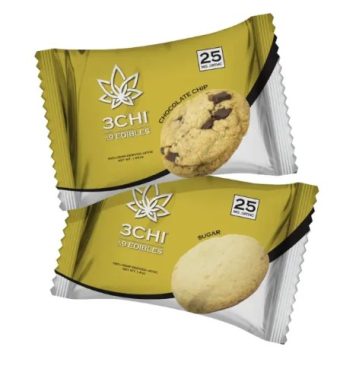3chi delta 9 chocolate chip cookies thc 25mg
