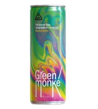 green monké orange passionfruit thc 5mg single (copy)