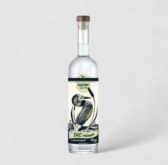 looner unflavored cannabis spirits thc 50mg