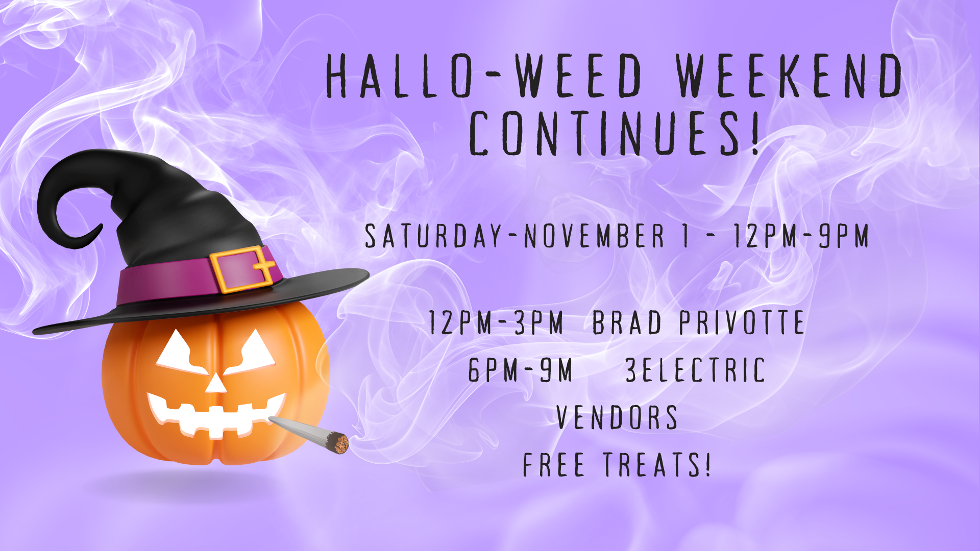 hallo weed weekend continues!
