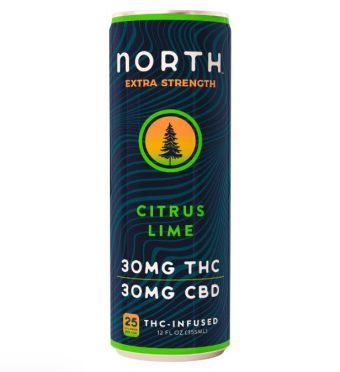 north extra strength strawberry lemonade cbd+thc 30mg single (copy)