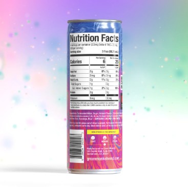 green monké blue raspberry thc 10mg