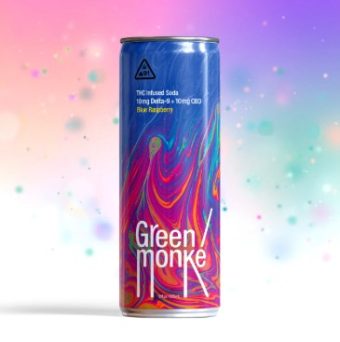 green monké blue raspberry thc 10mg