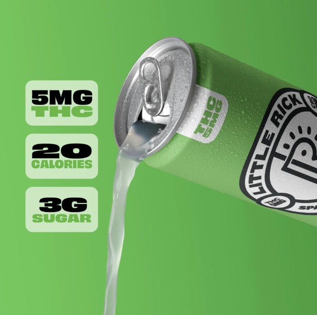 little rick mint & lime cbd+thc 5mg