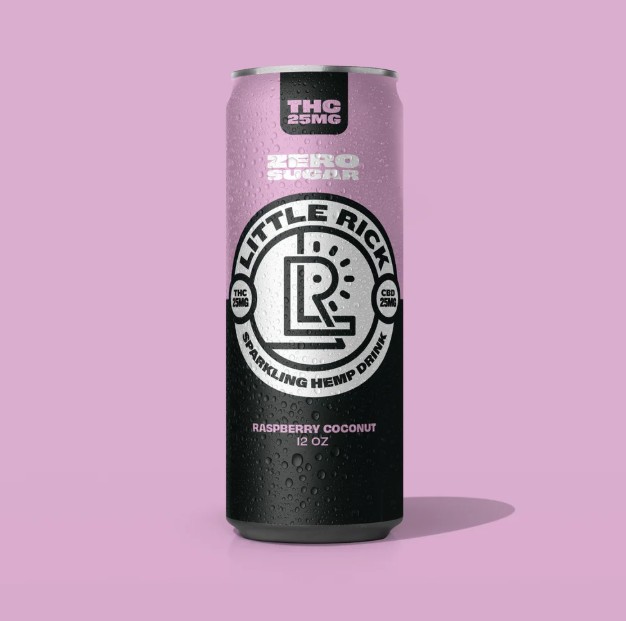 little rick raspberry coconut cbd+thc 25mg