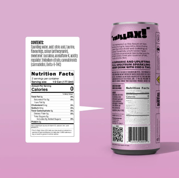 little rick raspberry coconut cbd+thc 5mg