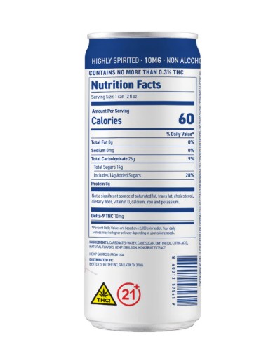 better than booze lemon drop martini thc 5mg (copy)