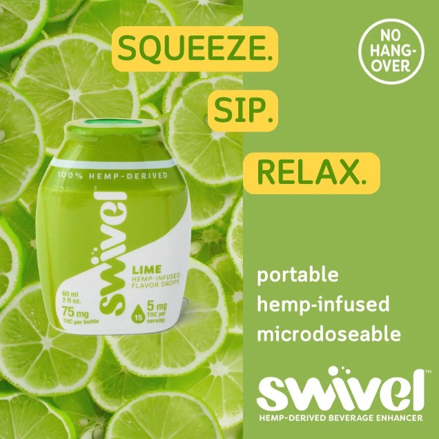 swivel lime beverage enhancer thc 5mg