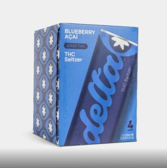 delta blueberry acai cannabis water 10mg 4 pack (copy)
